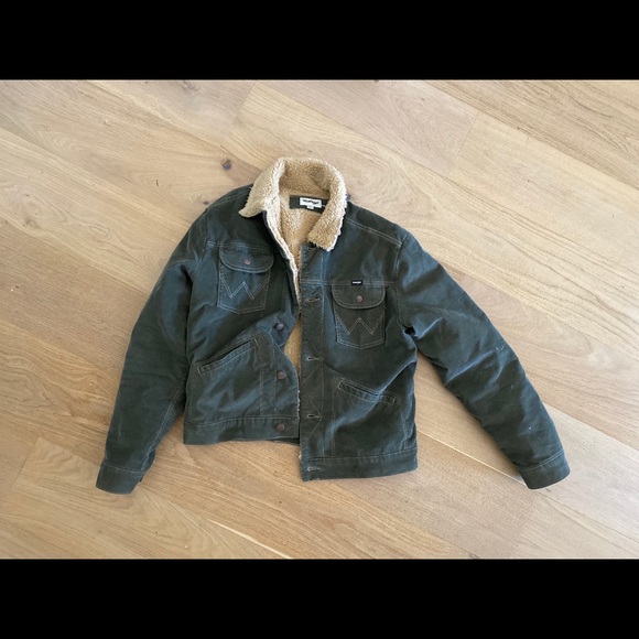 men's heritage sherpa lined corduroy jacket